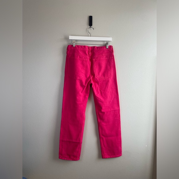 Etica Rhea Mid-Rise Loose Fit Raspberry Color Size 28 - Picture 9 of 10